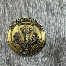 15th Ordnance Battalion Europe Vintage Challenge Coin US Army Veteran Pr... - $24.74