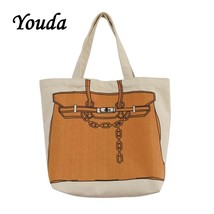 Youda Original Design Fashion Printing Large Capacity Handbag Classic Style Ladi - £30.43 GBP