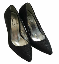 Bonnibel Karla-1 Women&#39;s Slip-On Stiletto Pointed Toe Glitter Fashion Dr... - £22.38 GBP