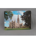 Vintage Postcard - Salisbury Cathedral West Front - Dixon Productions - $15.00