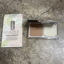 Clinique Acne Solutions Pressed Powder Makeup 14 Vanilla (MF-G) 0.35 oz NIB - €10,20 EUR
