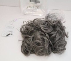 SWACC S&amp;W Accessories Hair Extension Dim Gray Short Curly Messy Costume Play - £4.65 GBP