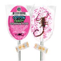 Scorpion Pops | Real Scorpions in a Candy Sucker | Cotton Candy | Edible Insects - £3.13 GBP