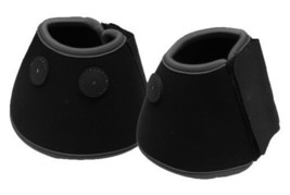 Magnetic Therapy Protective Horse Bell Boots in Black medium English or ... - £22.57 GBP