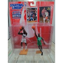 1997 Starting Lineup Classic Doubles Bill Russell &amp; Hakeem Olajuwon NBA - $18.06