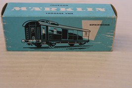 HO Scale Märklin, Passenger Baggage Car, DB, #4003 Green, Vintage Open Box - £24.94 GBP