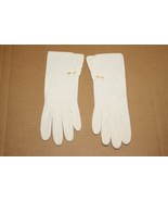 Vintage Ladies &quot;Aris&quot; Brand Cotton Ladies Women&#39;s White Button Gloves NOS - $10.88