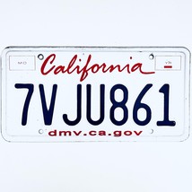  United States California Lipstick Passenger License Plate 7VJU861 - £13.23 GBP