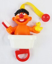VINTAGE 1990 Tyco Sesame Street Ernie Bathtime Bubbler - £19.46 GBP
