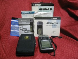 Garmin GPSMAP 76 Handheld GPP w/ WAAS, bundled w/ Box Manual Tested/WORKING - €85,67 EUR