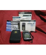 Garmin GPSMAP 76 Handheld GPP w/ WAAS, bundled w/ Box Manual Tested/WORKING - $98.99