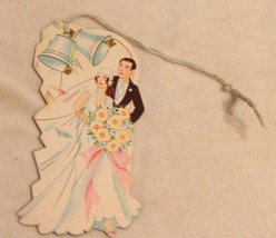 1930s era Married Couple Bunko Tally Card Husband and Wife Box2 - $12.86
