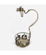 Ornate Silverplate Wine Holder Pourer Grapes Leaves International Silver Co - $444.63 MXN