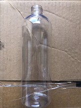 16 fl oz - 500ml PET Cosmo Round Plastic Bottles 24-410 Neck 189 Case - £66.19 GBP