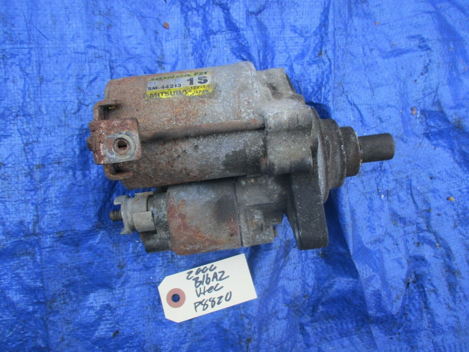 99-00 Honda Civic SIR B16A2 VTEC manual transmission starter SM-44213 P2... - $99.99
