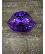 PurplLips Ceramic Bank  Statue Kissing Sculpture 5”x3”x3” Rare New Fast ... - €11,91 EUR
