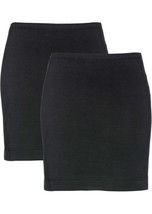 BPC @ BON PRIX Black Stretch Mini Skirts - 2 Pack   Size S - UK 10   (bp46) - £14.33 GBP