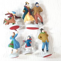 MR CHRISTMAS HOLIDAY SKATERS POND Replacement part man woman girl dog bo... - $23.00