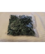 HO Scale Unbranded, 163 Unpainted Infantry Figures, Various Fighting Poses - $85.50