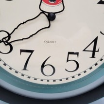 Vintage Coca Cola Wall Clock Quartz Ticking Sound 12 &quot;Retro 1996 NOT WOR... - $14.26