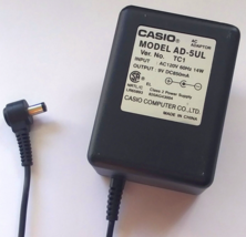 Casio AD-5UL Ac Power Supply Ac Adapter 9 Volt For Many Ct Mt Ht Hz Sa Keyboards - £31.19 GBP