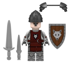 KLIVT Medieval Wolfpack Warrier N810 Custom Minifigure Toy Gift - $4.36