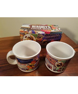 Hershey Cocoa Mugs 12 oz. 2002 Official Licensed Product (New In Box) - £8.68 GBP