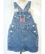 REVOLT Adorable Denim Short Overalls Unisex Toddler Size 2T - $9.89