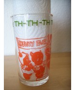 1974 Looney Tunes “Th-Th-Th That‘s All Folks!” Glass Tumbler  - £11.00 GBP