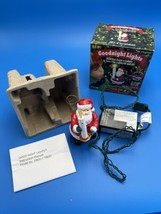 Mr Christmas Goodnight Lights Blow Out Santa&#39;s Candle To Turn Tree Light... - $23.38