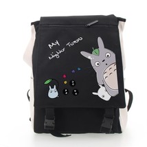 Kawaii Totoro Cat Women Backpack Fashion Flap Rucksack for Teen Girls School Bag - £39.79 GBP