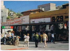 Postcard Typical Street Scene Nogales Sonora Mexico - £3.88 GBP