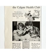 Colgate Health Club 1933 Advertisement Dental Hygiene Toothpaste DWKK13 - £15.68 GBP
