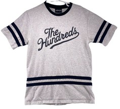 The Hundreds Mens Shirt Size Large Grey Short Sleeve Football Jersey 80 - £13.73 GBP