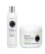 Control Corrective Vitamin C Brightening Mask Powder &amp; Activator Duo - $2,691.85 MXN