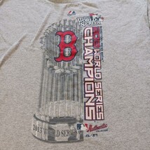 Majestic 2013 World Series Champions Boston Red Sox Men's Gray T-Shirt Size M image 3
