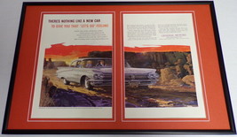 1960 Buick Electra / GM Framed ORIGINAL Vintage 12x18 Advertising Display - $69.29