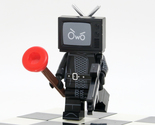 Custom Mini-figure Miniature Skibidi Toilet Man TV Woman Black building ... - £1.96 GBP