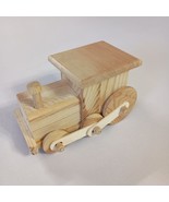 Wooden Blocks Train Wood Pile Fun Hobby Lobby 2014 Non Rolling Crafts  - €10,21 EUR