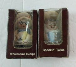 Vintage HERSHEY&#39;S Thimbles Checkin&#39; Twice And Wholesome Recipe NEW 1984 - £17.13 GBP
