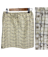 Vintage Y2K Faded Glory Skirt Beige Cottagecore Fairy Embroidered Preppy... - $46.53