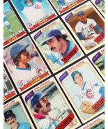 1979 &amp; 1980 O-Pee-Chee OPC Chicago Cubs Baseball Card Lot NM+ (21 Diff C... - £19.44 GBP