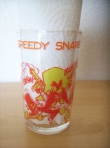1974 Looney Tunes “Speedy Snaps Up the Cheese!” Glass Tumbler  - $14.00