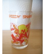 1974 Looney Tunes “Speedy Snaps Up the Cheese!” Glass Tumbler  - £11.00 GBP
