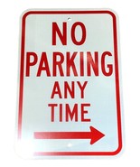 Electromark B959 12&quot;x18&quot; Red and White No Parking Traffic Sign - $595.27 MXN