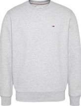 Tommy Hilfiger Mens Flag Logo Lounge Sweater, X-Large, Light Grey - £62.90 GBP