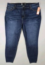 Kut From The Kloth NWT Donna High Rise Ankle Skinny Jeans Womens 14W Dark Wash - $34.25