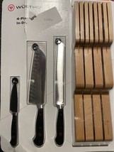 WUSTHOF Classic Starter 4-Piece  Knife Set Made in Germany - £134.56 GBP