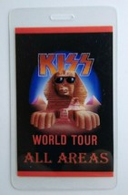 KISS Hot In The Shade Backstage Pass Original Hard Rock Music Concert 1989 - £13.59 GBP