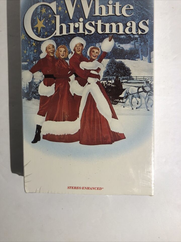 1 Ea SNOW-WHITE CHRISTMAS-IRVING BERLIN'S-VHS 1954-BING CROSBY-NEW SEALED-SHIP24 Item image 3